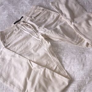 7 Diamonds Men's Skinny Jeans in Off-White/Cream